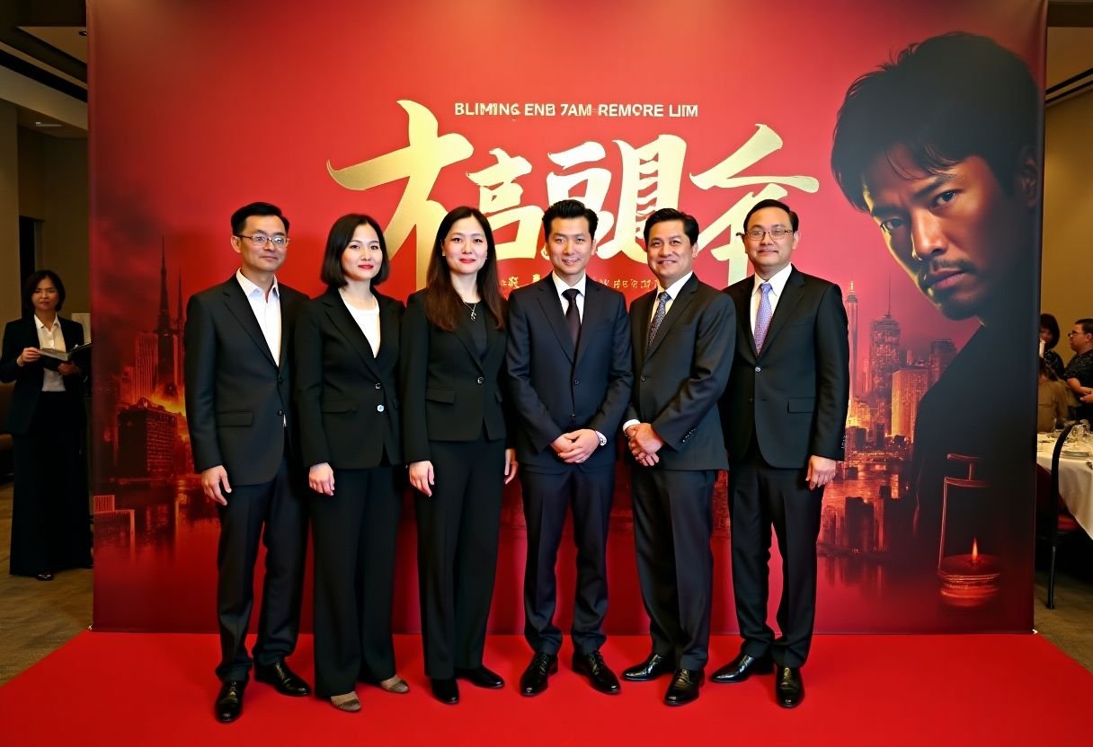 黑料吃瓜网电影首映礼现场,主创团队亮相